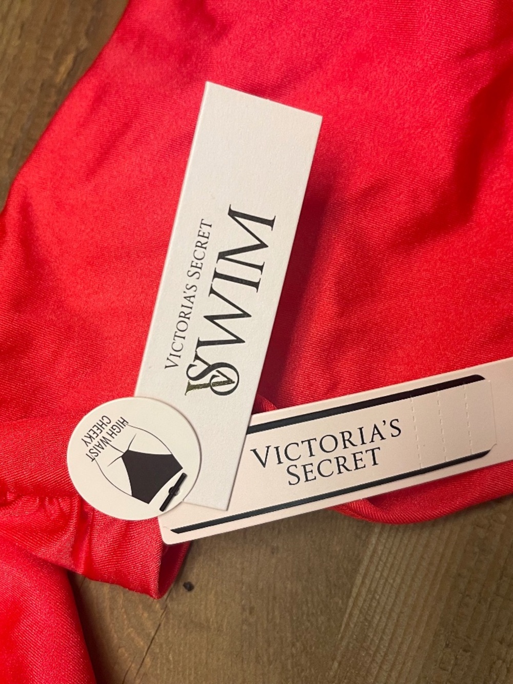 Victoria's Secret Twist Vibrant Push-Up Bikini Swim Twist Set Red NWT Beach Pool - Picture 5 of 8